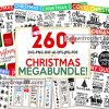 260 Christmas Svg Bundle, Christmas Porch Sign Svg