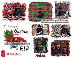 8 Christmas Yellowstone Png Bundle, Dutton Ranch Png