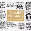 10 Christian Christmas Svg Bundle, Jesus Svg, Believe Svg