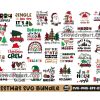 40 Christmas Svg Bundle, Ho Ho Ho Svg, Santa Claus Svg