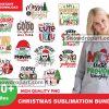 50 Christmas Sublimation Png Bundle, Dear Santa Png