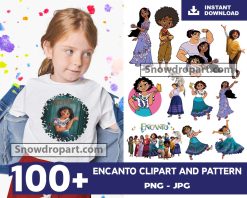 100 Encanto Clipart And Pattern Png Bundle, Mirabel Png