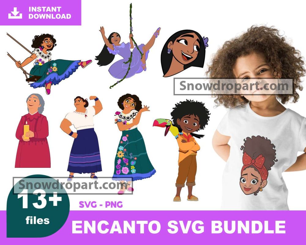 13 Encanto Svg Bundle, Mirabel Svg, Madrigal Svg, Encanto Cricut