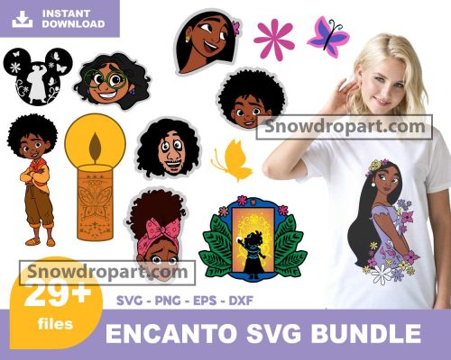 29 Encanto Svg Bundle, Mirabel Svg, Madrigal Svg