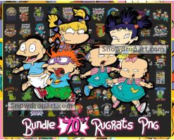 70 Rugrats Png Bundle, Rugrats Clipart, Nickelodeon Png