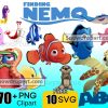 170 Finding Nemo Png Bundle, Nemo Dory Png, Nemo Birthday