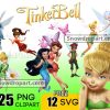 125 Tinkerbell Png Bundle, Tinkerbell Birthday