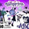 150 Vampirina Png Bundle, Vampirina Birthday, Halloween Png