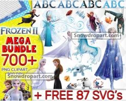 700 Frozen 2 Png Bundle, Elsa Png, Frozen Birthday