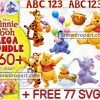 460 Winnie The Pooh Png Bundle, Pooh Sublimation