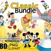 280 Disney Classic Png Bundle, Winnie The Pooh Png