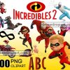 200 Incredibles 2 Png bundle, Incredibles 2 Clipart