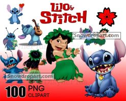 100 Lilo And Stitch Png Bundle, Stitch Svg, Stitch Png