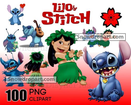 100 Lilo And Stitch Png Bundle, Stitch Svg, Stitch Png