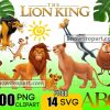 200 The Lion King Png Bundle, Lion King Birthday, Lion King Font