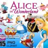 115 Alice In Wonderland Png Bundle, Alice Png, Alice Birthday