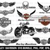 14 Harley Davidson Svg Bundle, Harley Logo Svg, Motorcycle Svg