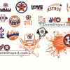 15 Houston Astros Svg Bundle, Houston Astros Logo Svg