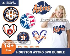14 Houston Astros Svg Bundle, Astros Baseball Svg