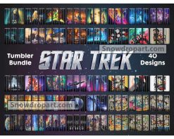 40 Star Trek Tumbler Png Bundle, Star Trek Sublimation