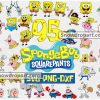 95 Spongebob Svg Bundle, Spongebob Birthday, Gary Svg