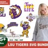 15 LSU Tigers Svg Bundle, Football Svg, Tigers Football Svg