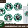 5 Halloween Starbucks Logo Svg Bundle, Cold Cup Svg