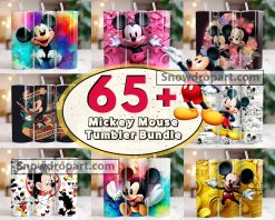 65 3D Mickey Mouse Tumbler Png Bundle, Disney Tumbler Png